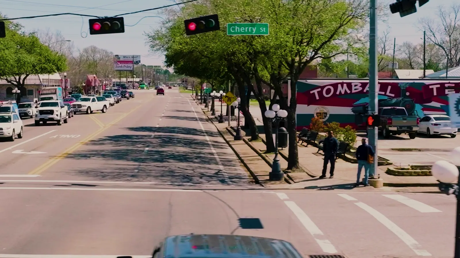 Main Street at Cherry Street in Tomball
