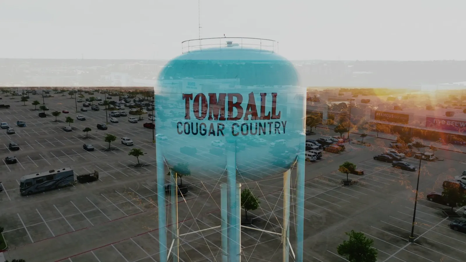 Tomball water tower